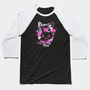 Overwatch d.va bunny NERF THIS shirt MEKA Spray! [DARK Version] Baseball T-Shirt